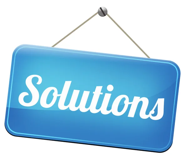 Find solutions — Stock Photo, Image
