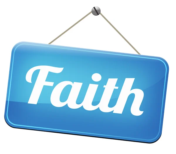 Faith and trust — Stock Photo, Image