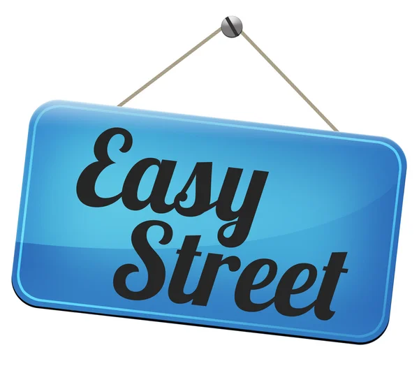 Easy Street — Zdjęcie stockowe