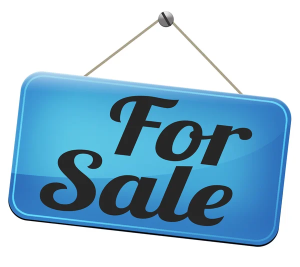 For sale sign — Stock Photo, Image