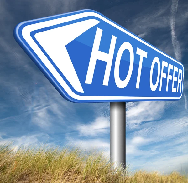 Hot offer — Stock Photo, Image