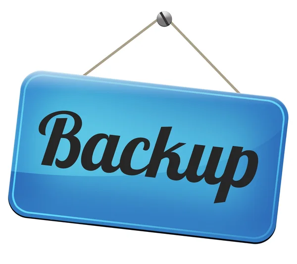 Back-upgegevens — Stockfoto