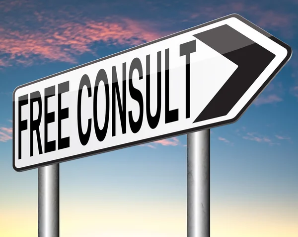 Free consult with support desk — Stock Photo, Image