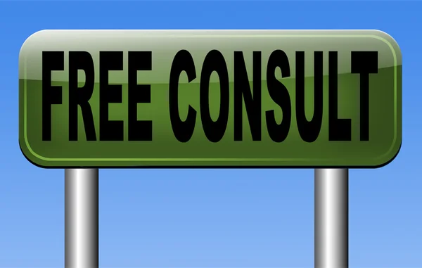 Free consult with support desk — Stock Photo, Image