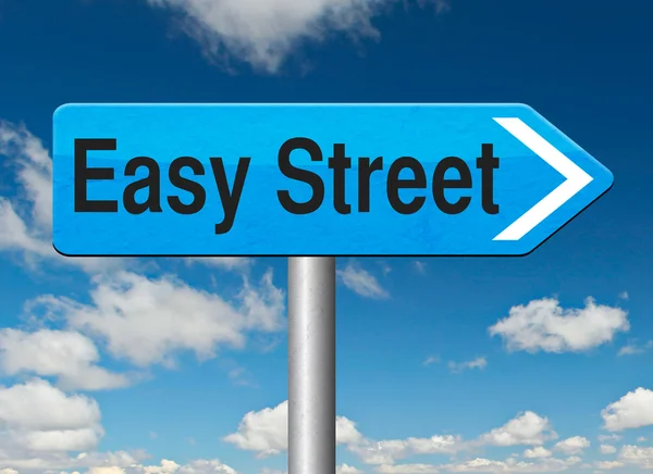 Rua fácil — Fotografia de Stock