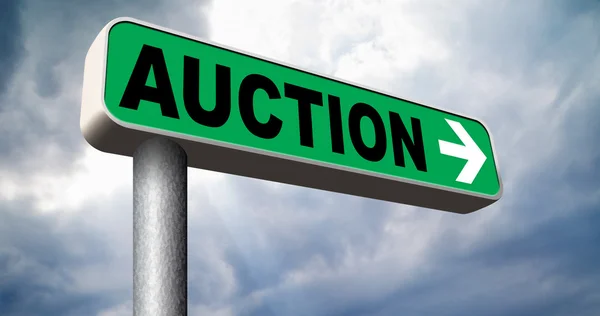 Internet auction — Stock Photo, Image