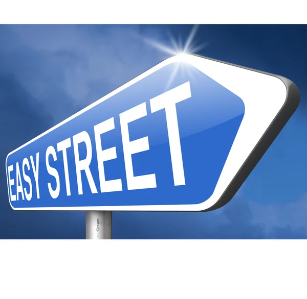 Easy street — Stock Photo, Image