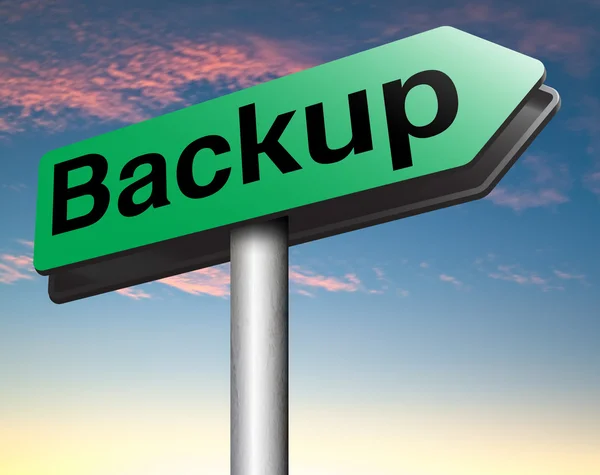 Dati e software di backup — Foto Stock