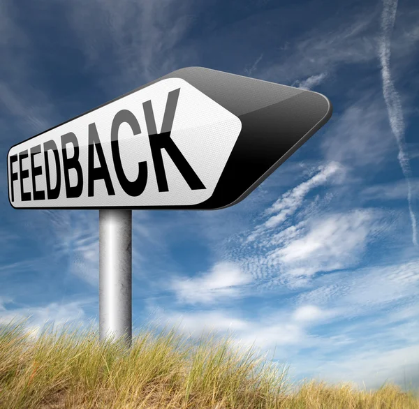 User feedback and customer satisfaction — Stock Photo, Image