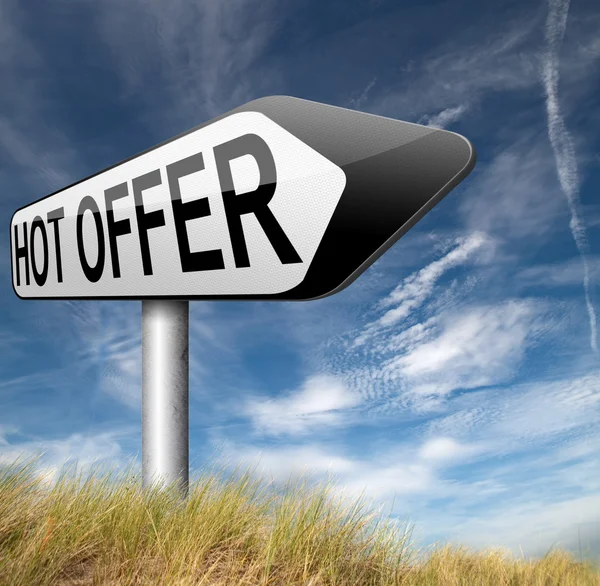 Hot offer — Stock Photo, Image