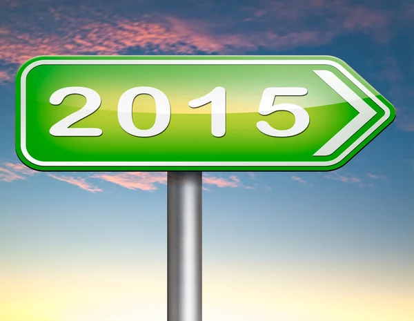 Nowy rok 2015 — Zdjęcie stockowe