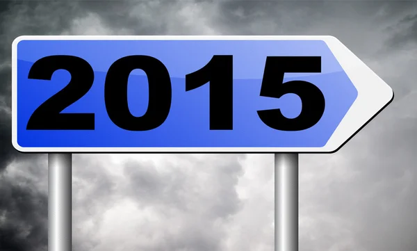 Nowy rok 2015 — Zdjęcie stockowe