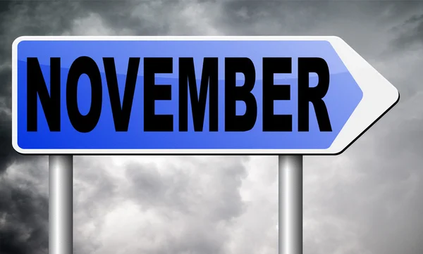 November next month — Stock Photo, Image