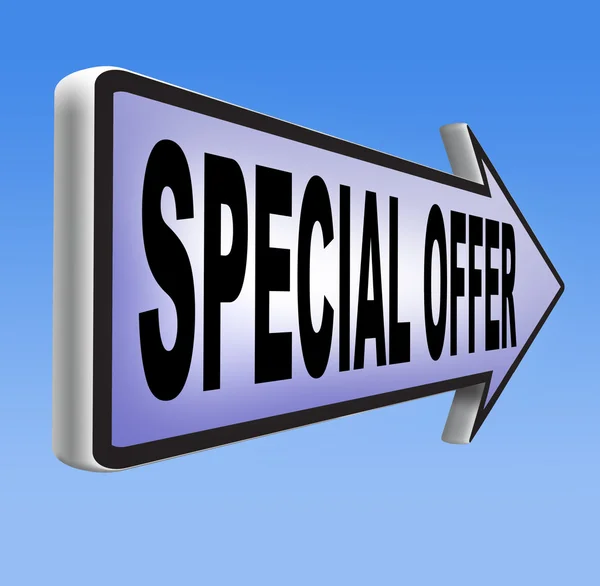 Special offer — Stock Photo, Image