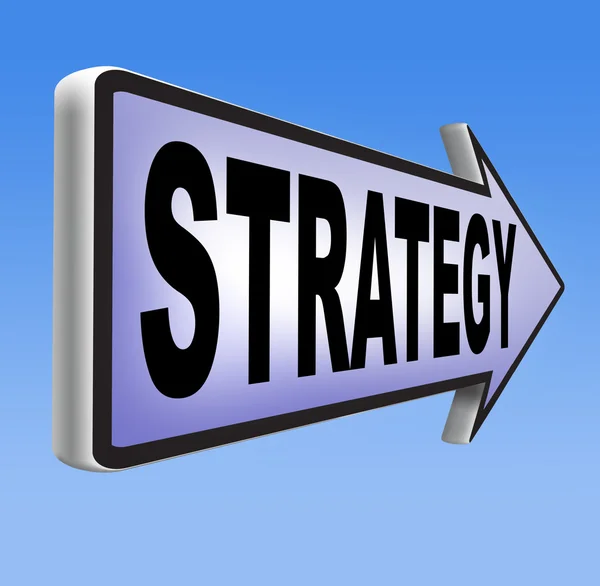 Strategy for business — Stock Photo, Image