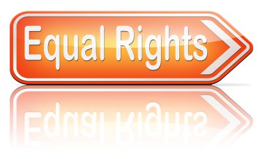 Equal rights clipart