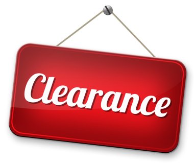 Final stock clearance sale