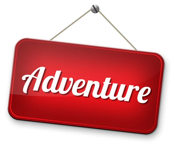 Adventure sign — Stock Photo, Image