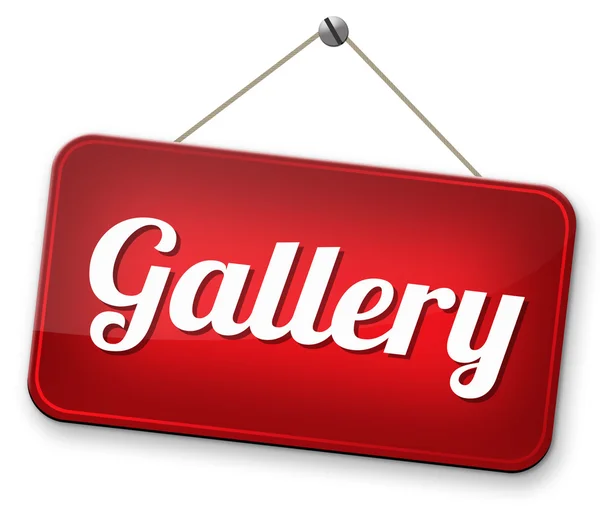 Picture gallery — Stock Photo, Image