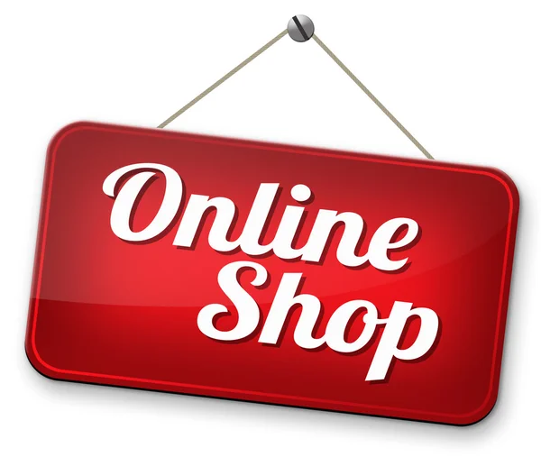 Online shop — Stock Photo, Image