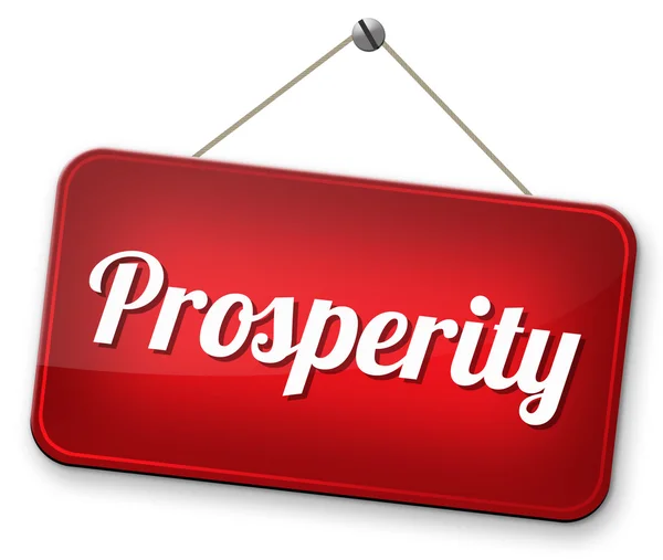 Prosperity happiness — Stock Photo, Image