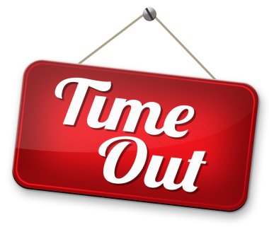 Time out clipart