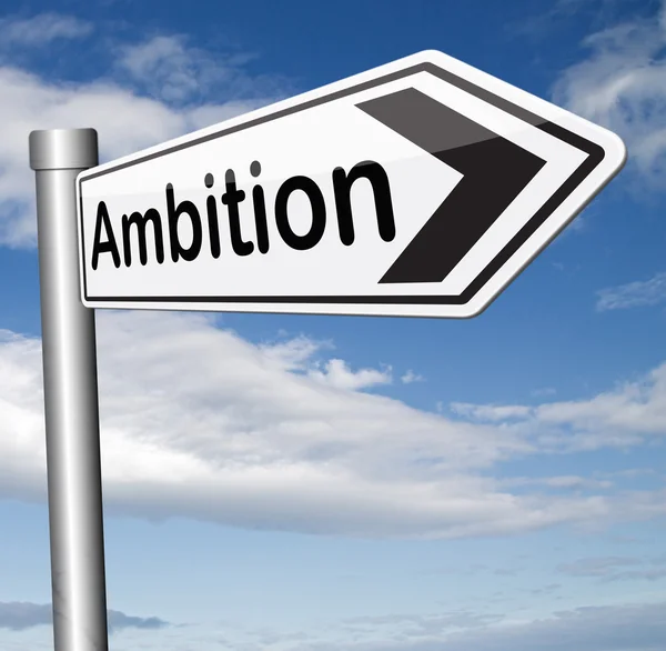 Ambition think big set — Stock Photo, Image