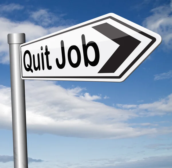 Quit job — Stock Photo, Image