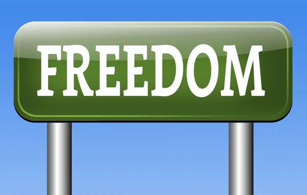 Freedom peaceful free life without restrictions — Stock Photo, Image