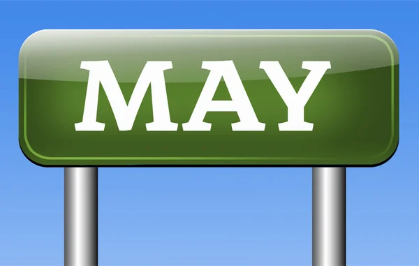 Next May — Stock Photo, Image