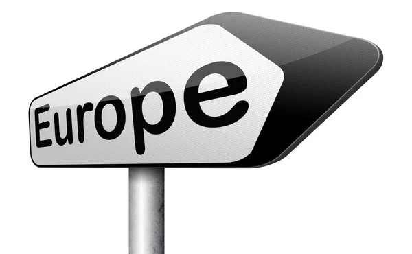 Firma Europa — Foto de Stock