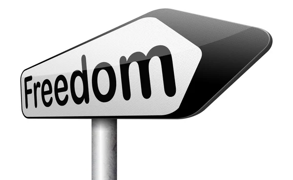 Freedom peaceful free life without restrictions — Stock Photo, Image