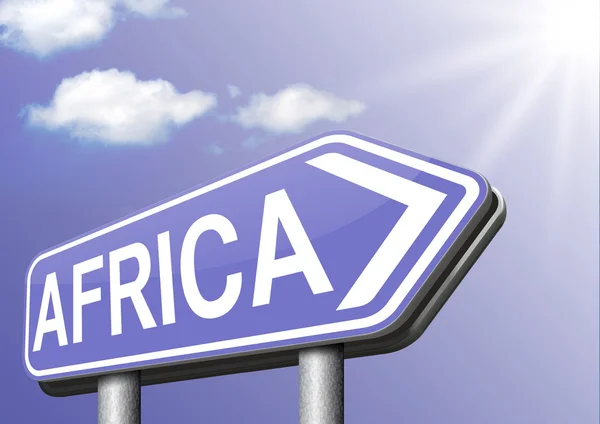 Afrika tecken — Stockfoto