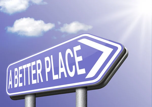 A better place — Stock Photo, Image