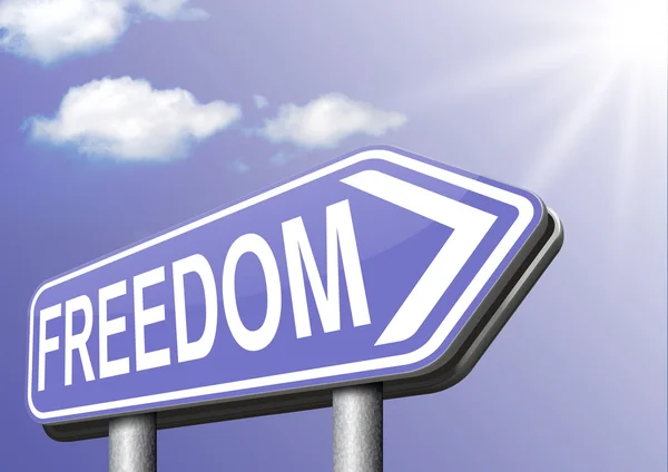 Libertà pacifica vita libera senza restrizioni — Foto Stock