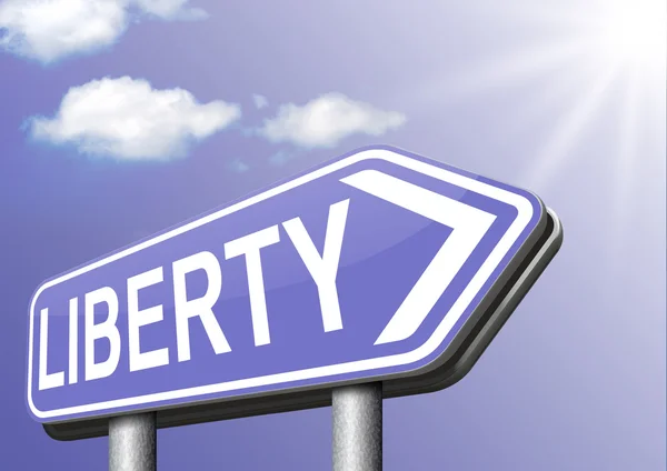 Liberty sign — Stock Photo, Image