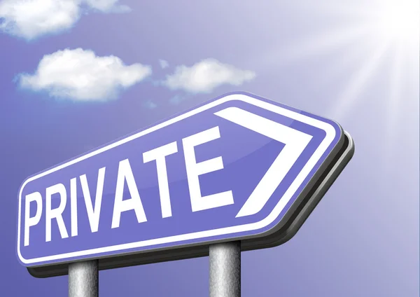 Private and personal information — Stock Photo, Image