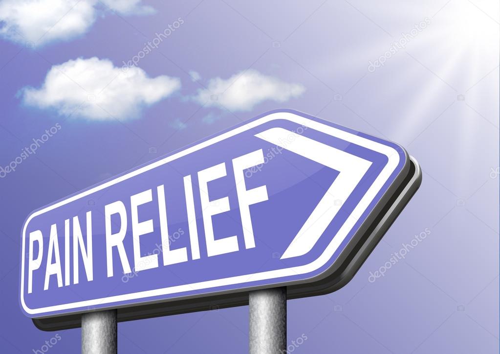 Pain relief sign