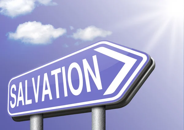 Salvation sign — Stock Photo, Image