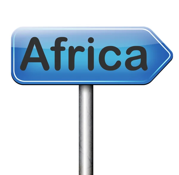 Afrika tecken — Stockfoto