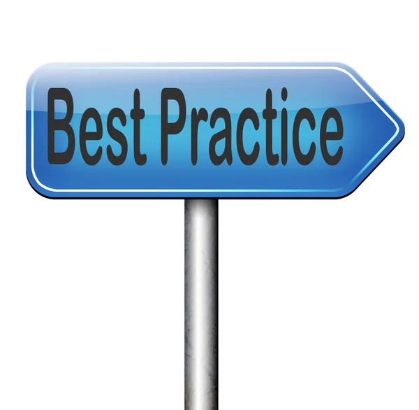 Best practice — Stock Photo, Image