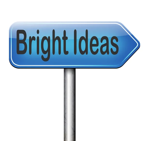 Ideas brillantes — Foto de Stock