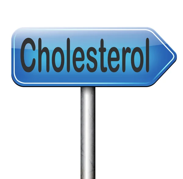 Wysoki poziom cholesterolu — Zdjęcie stockowe