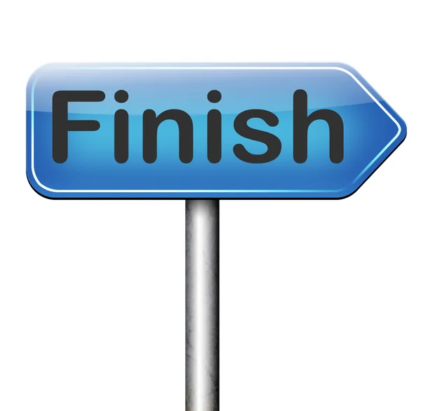 Finish line — Stock Photo, Image