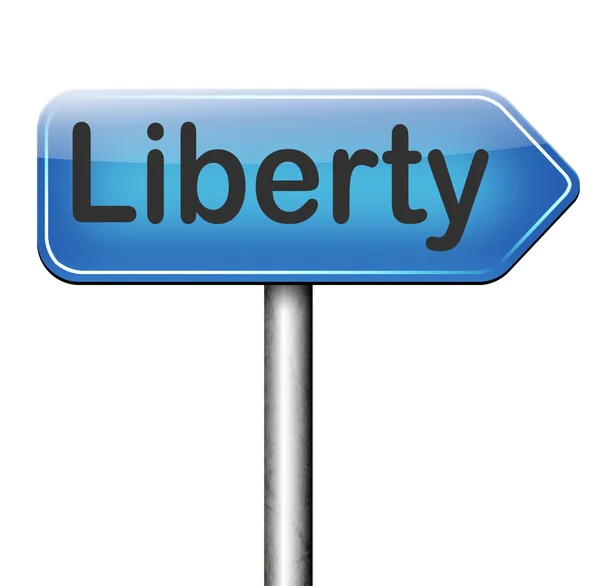 Liberty sign — Stock Photo, Image