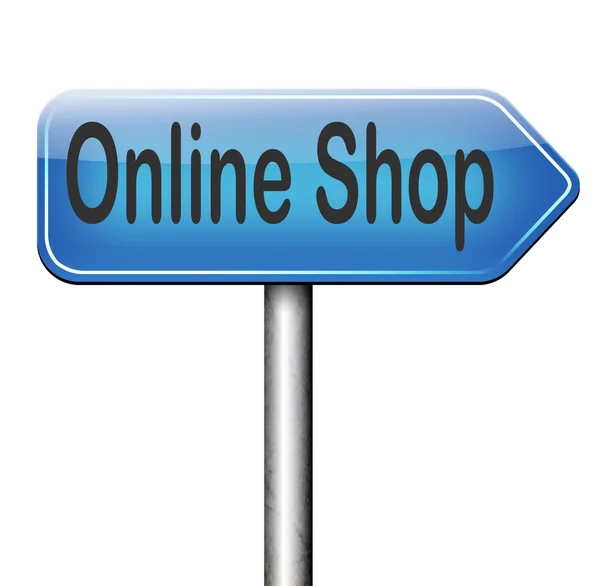 Online áruház — Stock Fotó