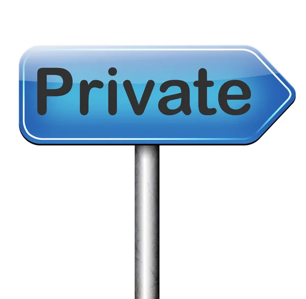 Private and personal information — Stock Photo, Image