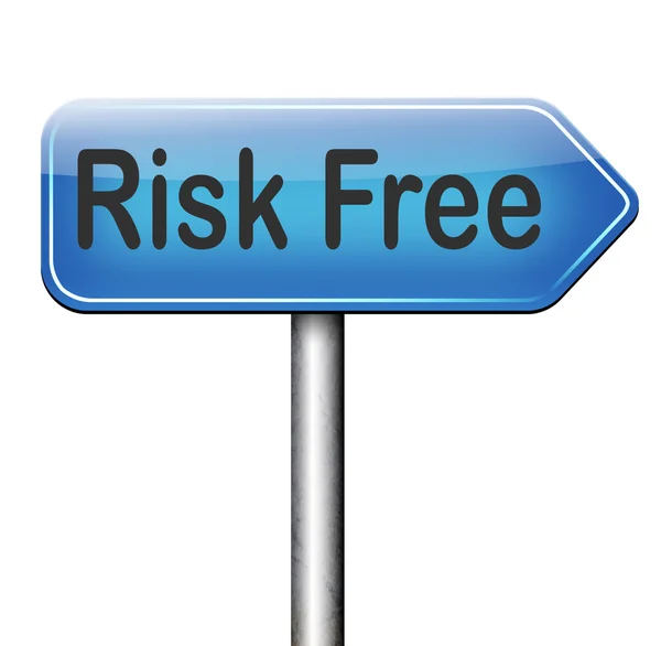 Risk free — Stock Photo, Image