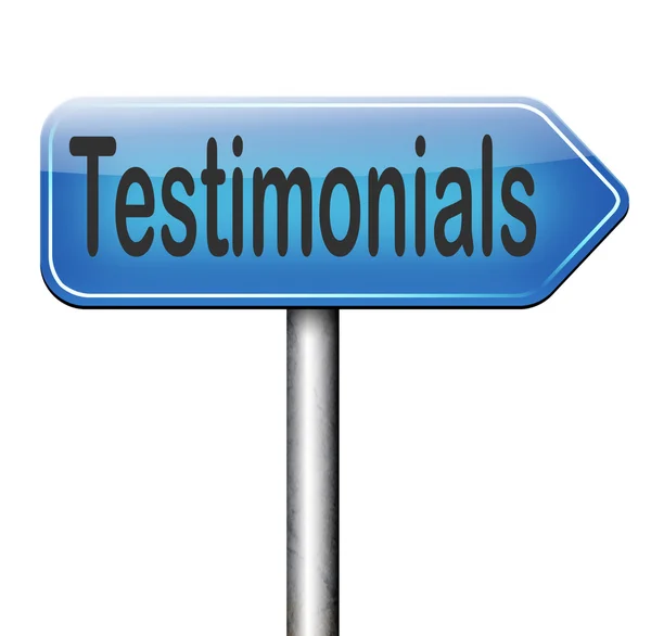 Customer feedback testimonials — Stock Photo, Image