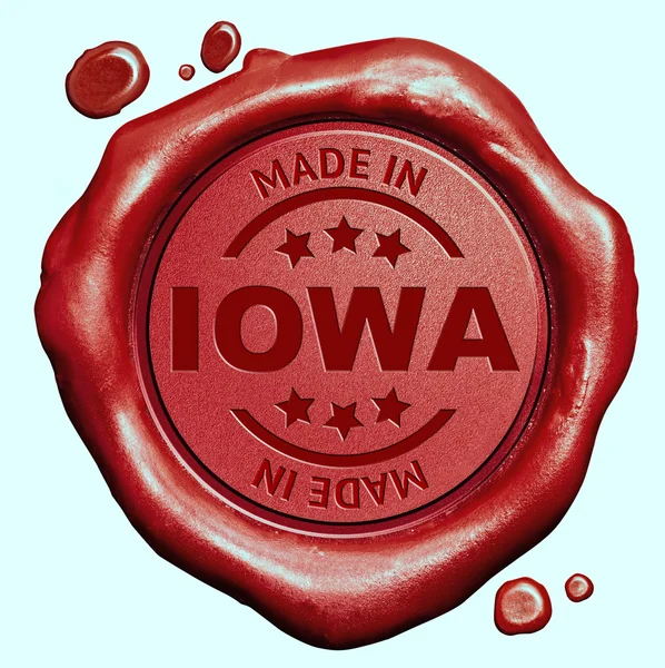 Made in Iowa — Stock Photo, Image